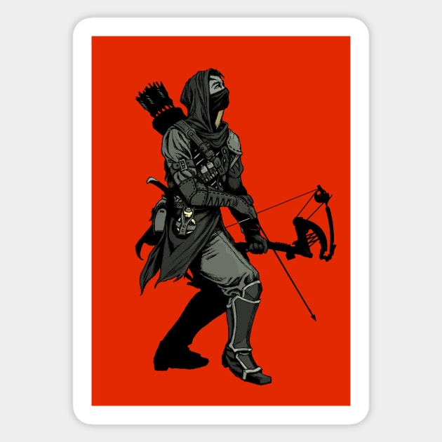 Corwen, Grave Determination Sticker by paintedmonk